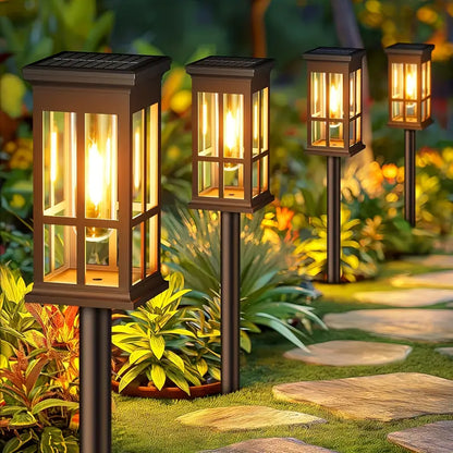Modern Solar Garden Lights Outdoor,