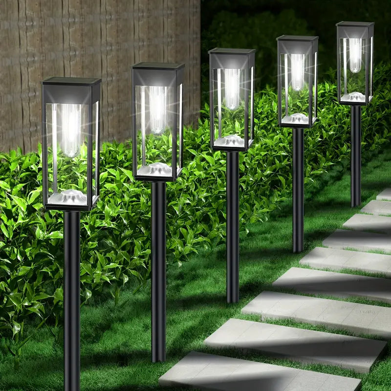 Solar Sensor Lights, Outdoor Path Lights,