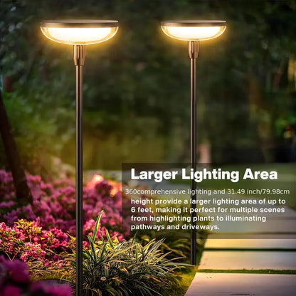 Solar Garden Lights, 40LM Bright LED Pathway Lighting,